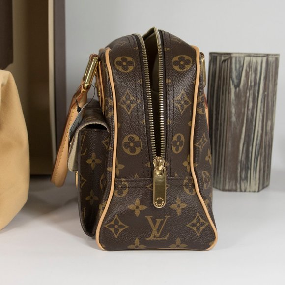 *SOLD* Louis Vuitton Monogram Manhattan PM Satchel - Picture 3 of 12